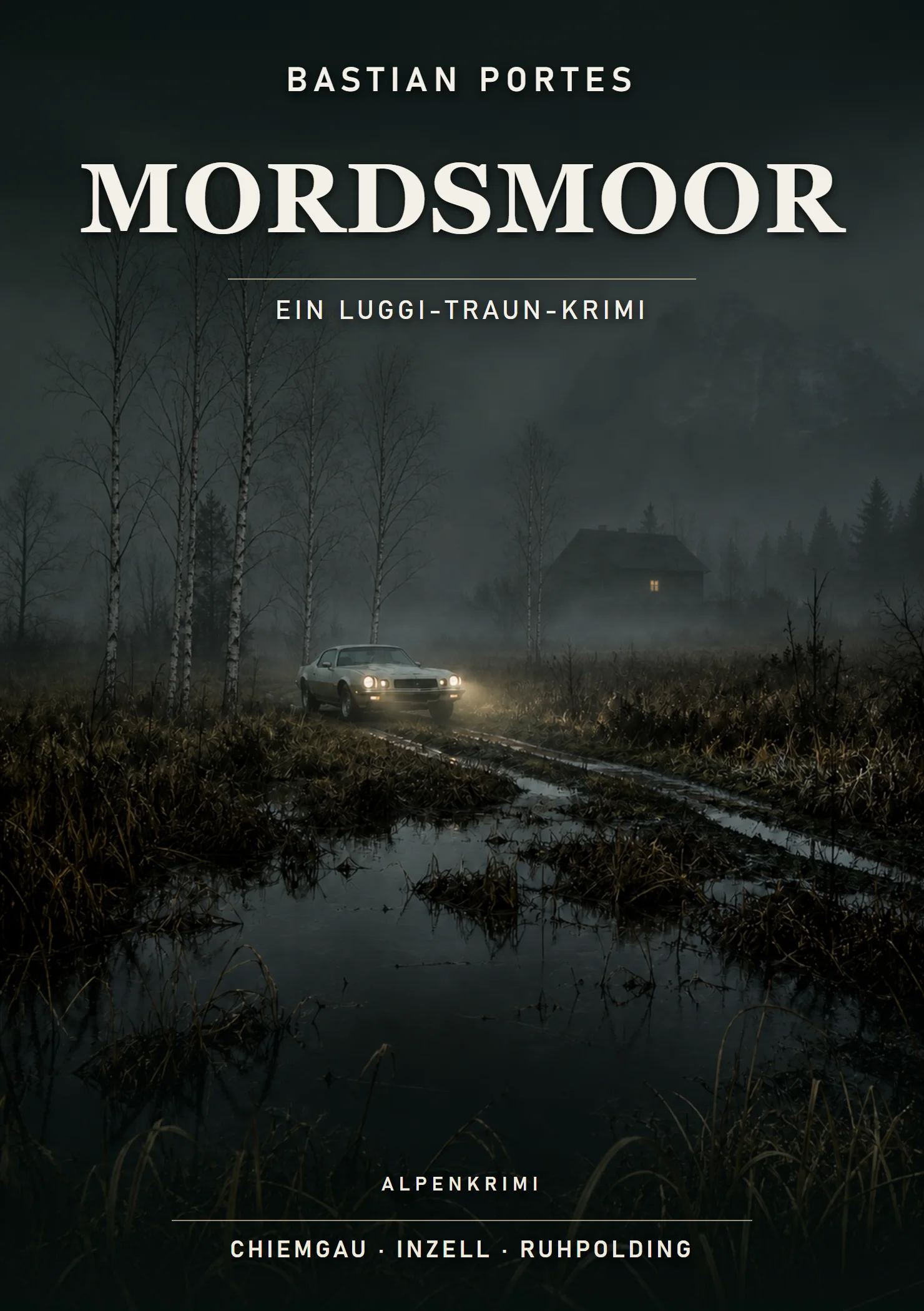 Buchcover: Mordsmoor – Ein Luggi-Traun-Krimi von Bastian Portes